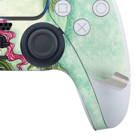Flirting Fairy and Hummingbird by Amy Brown PS5 Slim Digital Edition Bundle Skin
