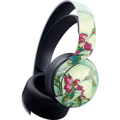 Amy Brown Flirting Fairy and Hummingbird PULSE 3D Wireless Headset for PS5 Skin