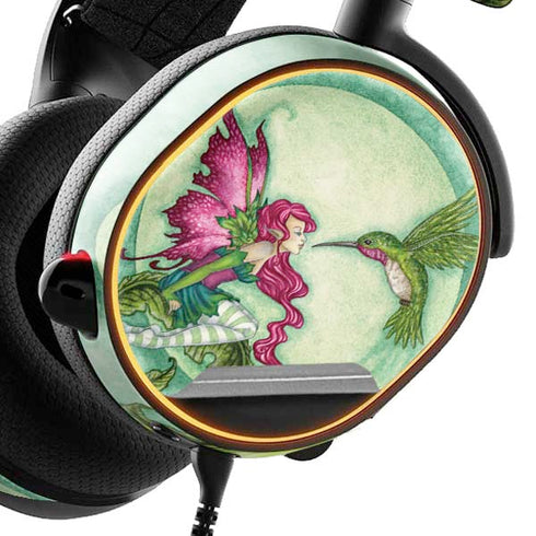 Amy Brown Flirting Fairy and Hummingbird SteelSeries Arctis 5 Skin