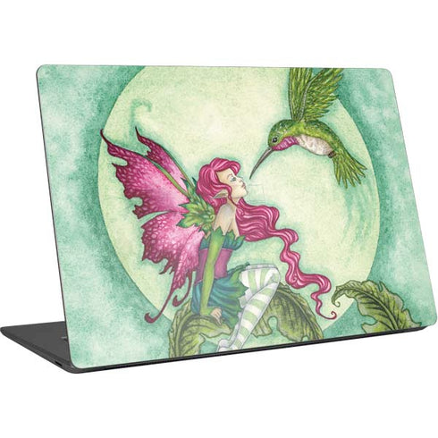 Amy Brown Flirting Fairy and Hummingbird Surface Laptop 4 15in Skin