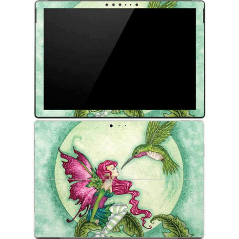 Amy Brown Flirting Fairy and Hummingbird Surface Pro 4 Skin