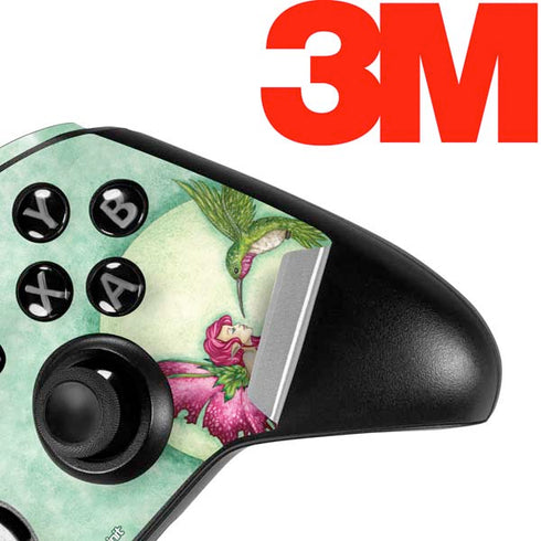 Amy Brown Flirting Fairy and Hummingbird Xbox One Elite Controller Skin