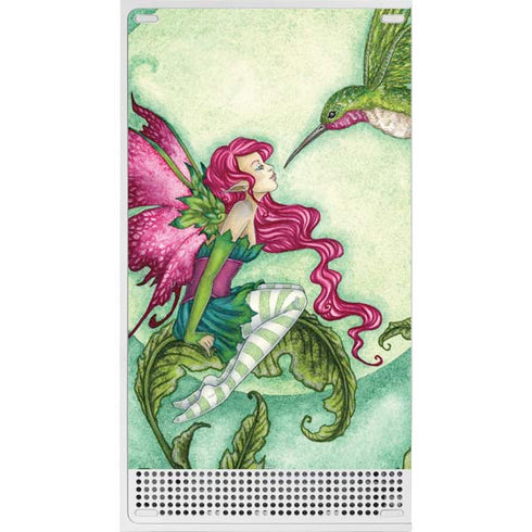 Amy Brown Flirting Fairy and Hummingbird Xbox Series S Bundle Skin