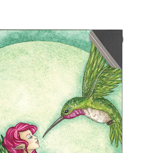 Amy Brown Flirting Fairy and Hummingbird Xbox Series X Console Skin
