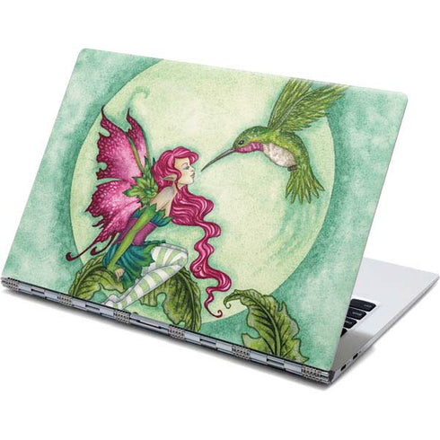 Amy Brown Flirting Fairy and Hummingbird Yoga 910 2-in-1 14in Touch-Screen Skin