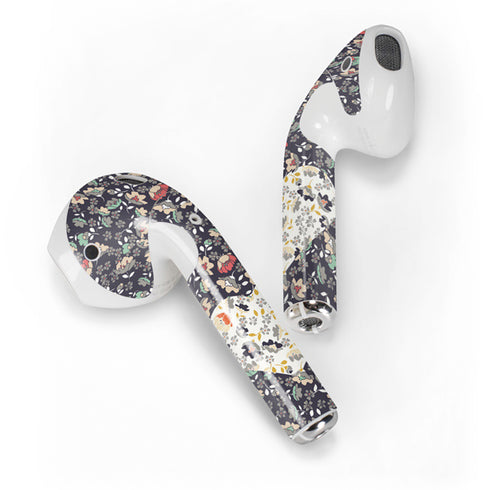 Floral Heart Apple AirPods 2 Skin