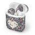 Floral Heart Apple AirPods 2 Skin