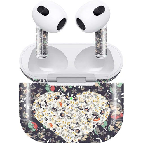 Floral Heart Apple AirPods (3rd Gen 2021) Skin