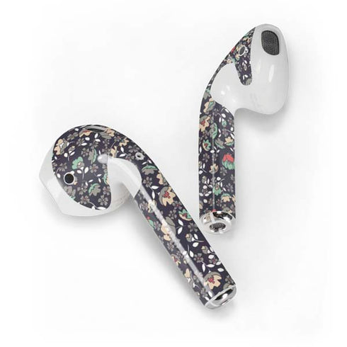 Floral Heart Apple AirPods Skin