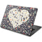 Floral Heart Dell Chromebook Skin