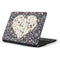 Floral Heart Samsung Chromebook Skin