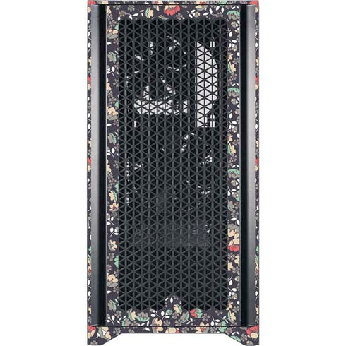 Floral Heart Corsair 4000D Tempered Glass Mid-Tower ATX Case Skin