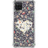 Floral Heart Galaxy A12 Clear Case
