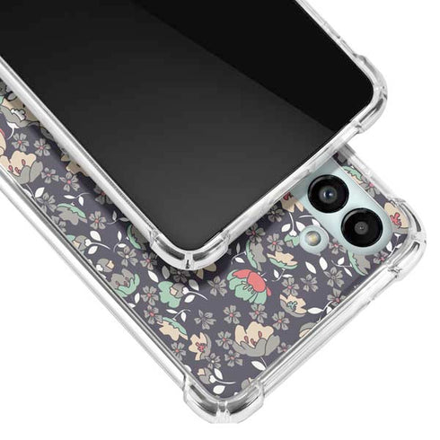 Floral Heart Galaxy A13 5G Clear Case