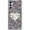 Floral Heart Galaxy A14 5G Clear Case