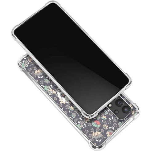Floral Heart Galaxy A32 5G Clear Case