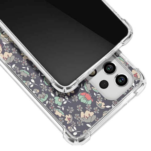 Floral Heart Galaxy A53 5G Clear Case