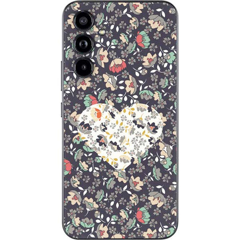 Floral Heart Galaxy A54 5G Skin