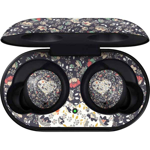 Floral Heart Galaxy Buds Skin