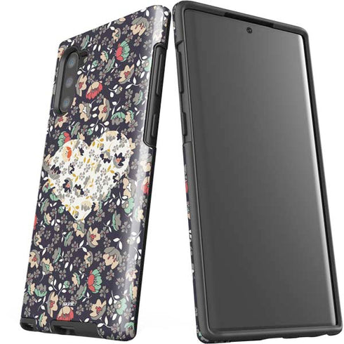 Floral Heart Galaxy Note 10 Pro Case