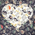 Floral Heart Galaxy Note 8 Skin