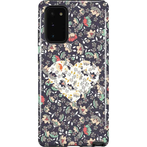 Floral Heart Galaxy Note20 5G Pro Case