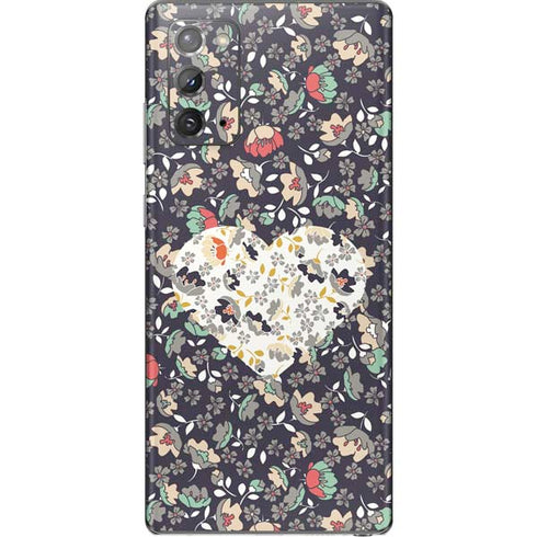 Floral Heart Galaxy Note20 5G Skin