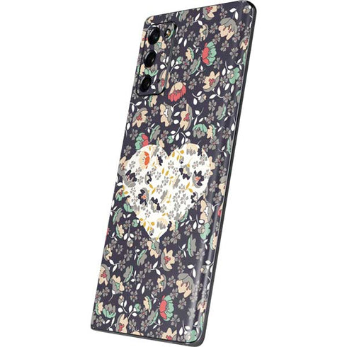 Floral Heart Galaxy Note20 5G Skin