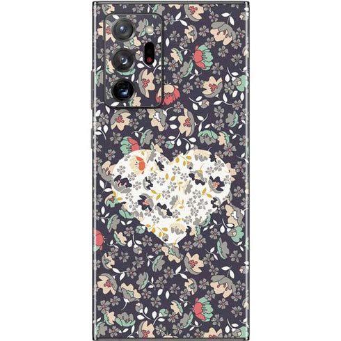 Floral Heart Galaxy Note20 Ultra 5G Skin