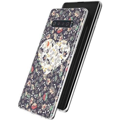 Floral Heart Galaxy S10 Plus Skin