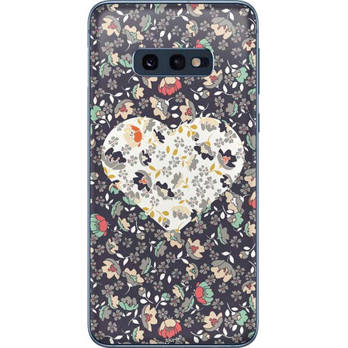Floral Heart Galaxy S10e Skin