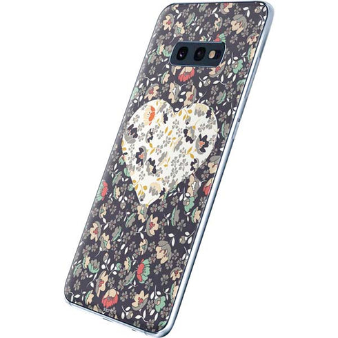 Floral Heart Galaxy S10e Skin