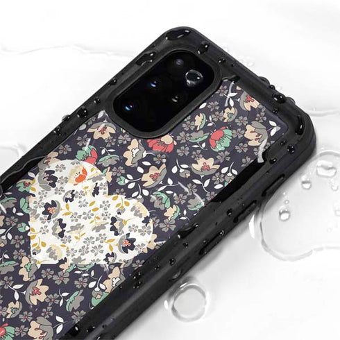 Floral Heart Galaxy S20 Plus Waterproof Case