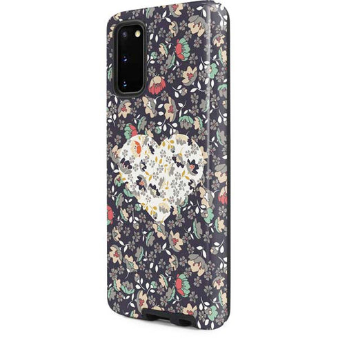 Floral Heart Galaxy S20 Pro Case