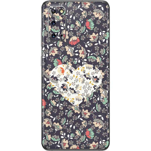 Floral Heart Galaxy S20 Skin