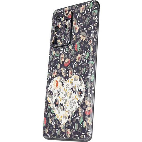 Floral Heart Galaxy S20 Ultra 5G Skin