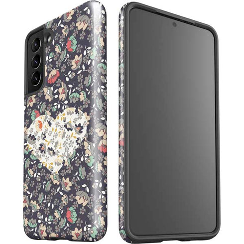 Floral Heart Galaxy S21 5G Pro Case