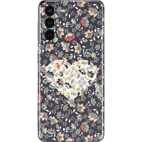 Floral Heart Galaxy S21 5G Skin