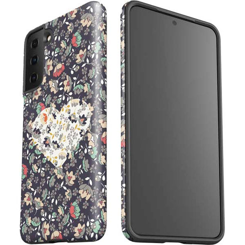 Floral Heart Galaxy S21 Plus 5G Pro Case
