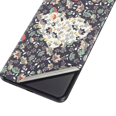 Floral Heart Galaxy S21 Plus 5G Skin