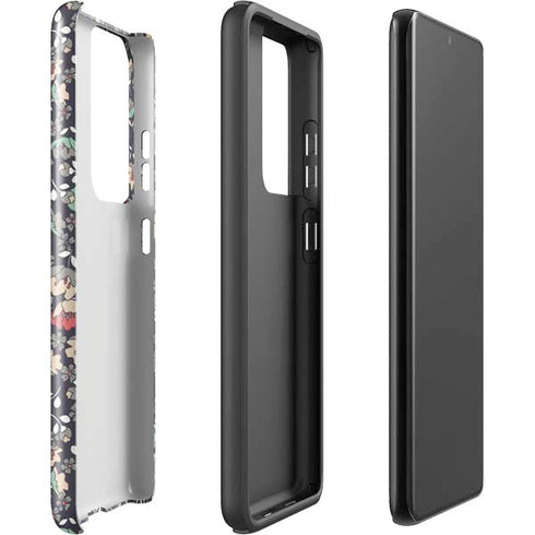 Floral Heart Galaxy S21 Ultra 5G Pro Case
