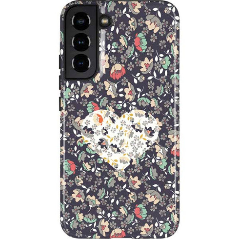 Floral Heart Galaxy S22 Plus Pro Case