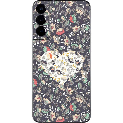 Floral Heart Galaxy S22 Plus Skin