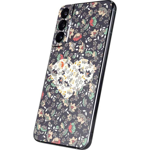 Floral Heart Galaxy S22 Plus Skin