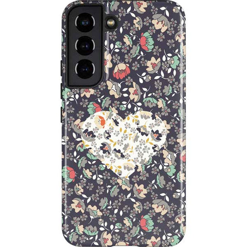 Floral Heart Galaxy S22 Pro Case
