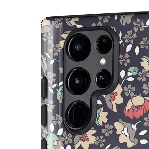 Floral Heart Galaxy S22 Ultra Pro Case