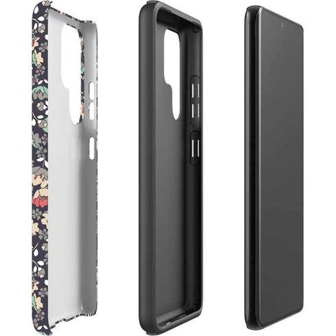 Floral Heart Galaxy S22 Ultra Pro Case