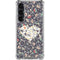 Floral Heart Galaxy S23 Clear Case