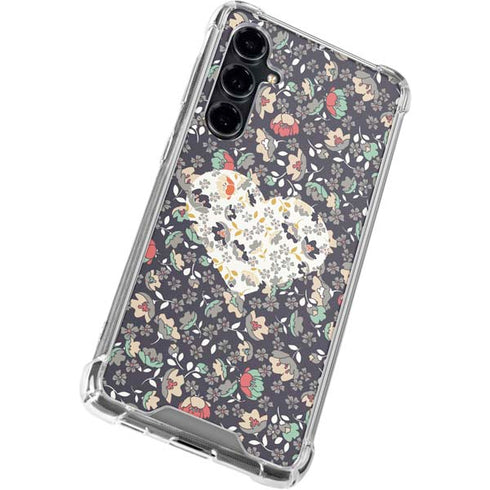 Floral Heart Galaxy S23 FE Clear Case