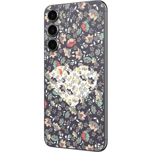 Floral Heart Galaxy S23 Plus Skin